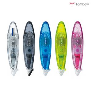 톰보 모노에어 펜타입 컬러 바디 수정테이프 5mmx6m