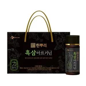CJ 한뿌리 흑삼 아르기닌 100mlx10병x1set.