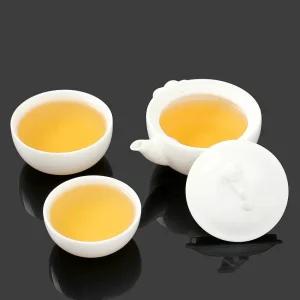 휴대용 다기세트 2인 전통차 홈카페 허브티