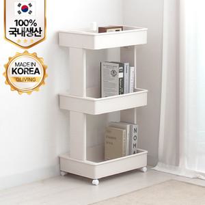 프리미엄 이동식 트롤리 틈새 바퀴달린 선반 기저귀선반 트레이