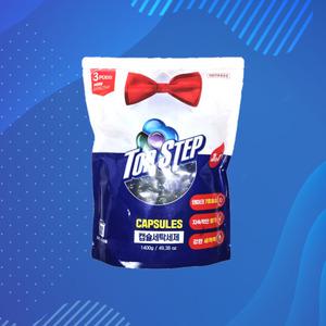 탑스텝 3in1 대용량 캡슐 세탁세제 100개입, 1개