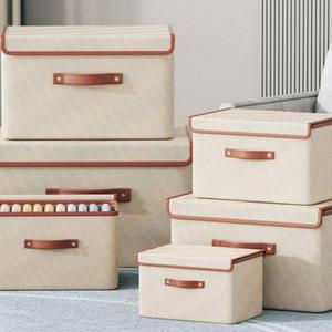 [라일리] Rly 옷 정리함 XL 대형 접이식 패브릭 수납 박스 수납함