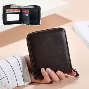 지퍼형 디자인 가볍게 휴대용 데일리 동전포켓 반지갑 여자카드지갑 남자카드지갑 가죽지갑
