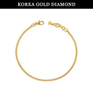 갤러리아 순금 팔찌 24K 여자 금팔찌 기본 체인 3.75g
