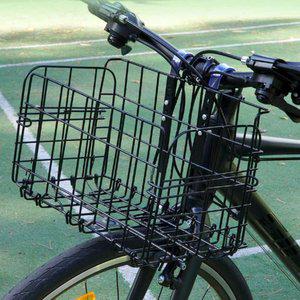 접이식 자전거 바구니 킥보드 겸용 위치조절 앞뒤장착