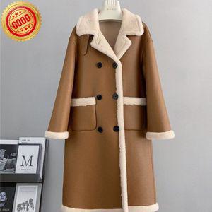무스탕코트 더블코트 양털자켓 롱무스탕 롱코트 싱글 베이직 데일리 여성 3컬러 롱 겨울