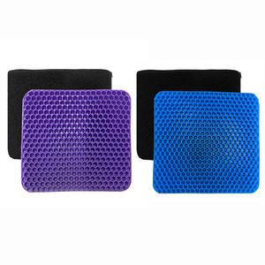 (코어무역) 실리콘 의자 쿨방석 벌집 쿠션 통풍시트 냉방 젤리 방석