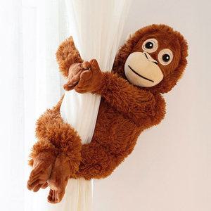 오랑우탄 인형 115cm 원숭이 봉제인형 애착 귀여운