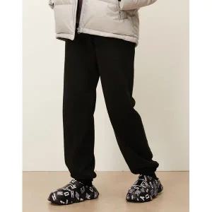 [하프클럽/]Champion 여성 C로고 French Terry 조거팬츠 블랙 CKPA2F365BK