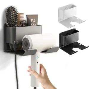 드라이기 홀더 고데기 화장대 수납 헤어기기 욕실 거치대