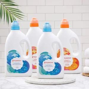 2+2 유아용 1.8L 용기 세탁세제  2개+ 섬유유연제 2개