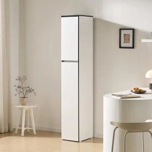 [케어퍼니처]데오 냉장고 틈새수납장 1800 주방 키큰장 300 탕비실 선반 홈카페장 팬트리장