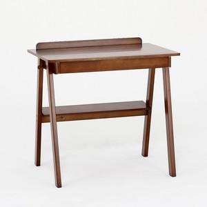 [무료배송] 고무나무 원목책상 선반형 800 서재책상 테이블 OY27