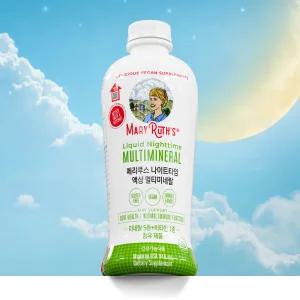 (계량컵포함) 메리루스 오가닉스 나이트 액상 멀티비타민 미네랄 946ml 종합영양제