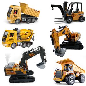 중장비 RC카 장난감 자동차 RC 포크레인 덤프트럭 6종