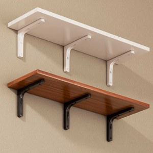 벽선반 우드 선반 넓은책선반 모던 넓은선반 카페 매장 수납 트랙지지대 60CM 교구장