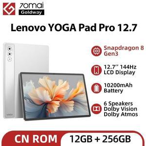 정품 레노버 요가 패드 프로 12.7 탭, 안드로이드 14 태블릿 PC, 스냅드래곤 8, 3 세대, 12.7 인치, 144Hz