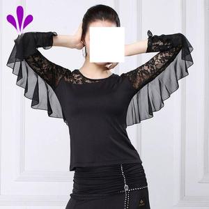 여성 알레마나 댄스복 의상 공연 여성용 라틴댄스 자이브 스커트 모던 연습복 알레마나댄스복