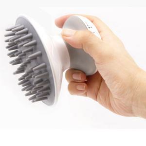 전동 실리콘 두피 전신 마사지기 무선 3단 모드 스트레스 완화