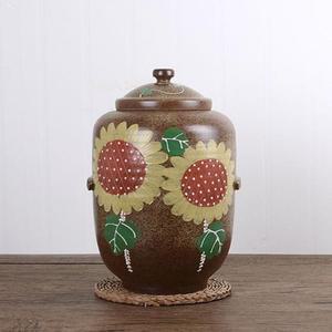 재유 해바라유행기 쌀독 쌀항아리 쌀통 10kg