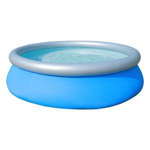 전원주택 야외수영장 워터풀장 항아리모양 대형 물놀이장 가족풀장