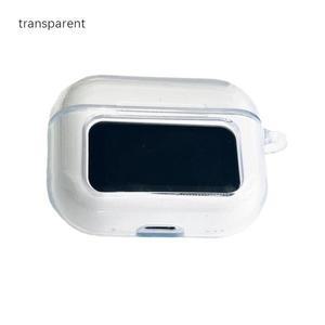 A9pro 터치 스크린 이어폰 소프트 실리콘 커버 셸 투명 블루투스 케이스에 대한 보호