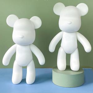 DIY 베어브릭 피규어 기본형 아트토이 페인팅 클래스 미술 놀이 취미용품