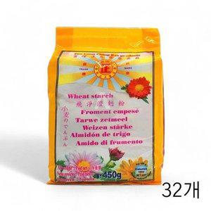 [JHQSFDHT_52ED]밀전분 X 중화요리 밀전분가루 450g 32개