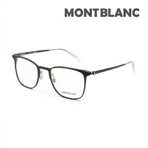MB0232O-001 51 몽블랑 안경 안경 프레임 만 블랙 노즈 패드 맨즈 MONTBLANC[(홋카이도·오키나와는 배송
