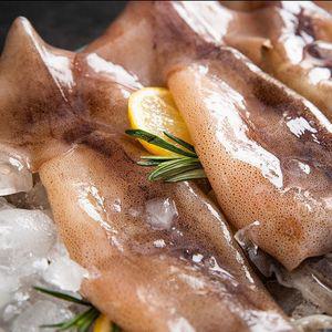 조림 볶음용 손질 통 오징어 4미 600g 내외