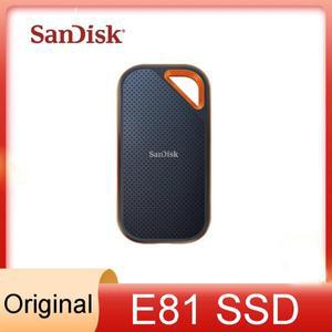 SanDisk E81 psd 모바일 SSD, 휴대용 외장 1T, 2 4T2000MB/s, USB 3.2, C타입, 노트북 데스크탑