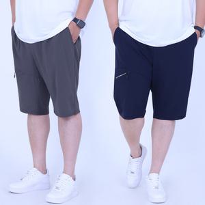 여름 냉장고 반바지 남자 7부 바지 쿨팬츠 아이스 시원한 작업 밴딩 스판 일복 냉감 작업복 하의