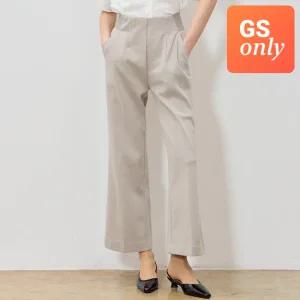 르오트 마법패턴 컴포터블 밴딩 세미와이드 팬츠