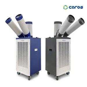 [더비티]캐로스 2구 자바라 4L 이동식에어컨 CPC-F39 모음/실외기없는 공장형 공업용 업소용 산업용 창고