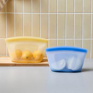 [모던하우스] 씻어서 계속쓰는 심플한 실리콘 지퍼백 2p세트(700+1000ml)