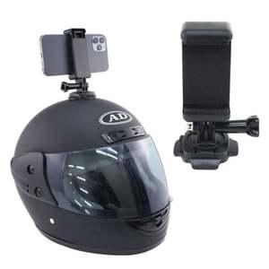 휴대폰 오토바이 헬멧 마운트 거치대 촬영 액세서리 핸드폰 장비 액션캠 스마트폰 방송 용품