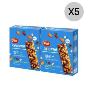 포스트 에너지바 밸런스 X100개 간편 아웃도어 간식