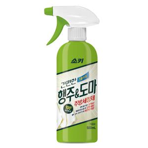 무궁화 소키 간편한 행주도마 주방세정제 스프레이 500ml x 2개