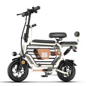 반려견전기자전거 접이식 출퇴근 미니벨로 케이지 3인