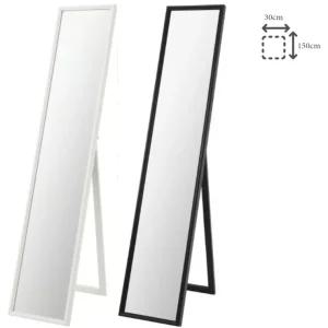 이케아 전신거울 스탠드형 거울 화이트 30x150 플라크난