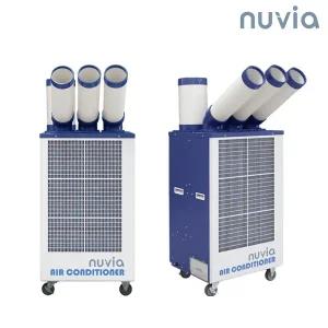누비아 제트엔진 3구 자바라 이동식 에어컨 NIA-3000FSM / 실외기없는 산업용