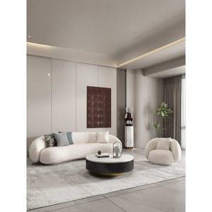 3인용 커브 소파 조약돌쇼파 라운드 구름 싱글 좌석 다이닝쇼파 4인용 90X75X75 대기 기타 수입 병원