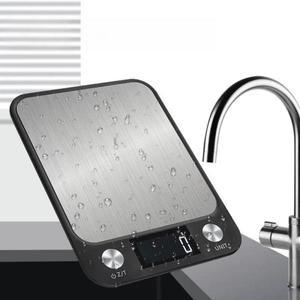 2025 주방 5kg/10kg 테이블 규모 디지털 스테인레스 스틸 상업용 고정밀 전자 저울 도구