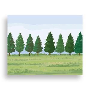 위메이크 페인팅 DIY 명화그리기 초록길 산책 50x40