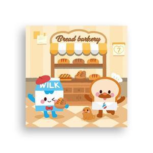 위메이크 페인팅 DIY 명화그리기 브레드 베이커리 30x30