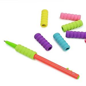 8p 블랙 애벌레 펜그립 세트 펜 연필홀더 그립/어린이/글씨/연습/악필/교정/저학년/쓰기/잡기/자세/보조기