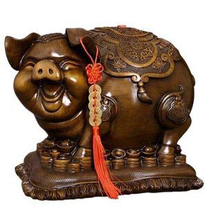 황금 돼지 저금통 대형 인테리어 특이한 특대형 6인치 골드 잔돈 대형저금통 황금돼지저금통