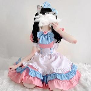 교복몰 스카시크이핑크 메이드복 교복 컨셉의상 졸업사진