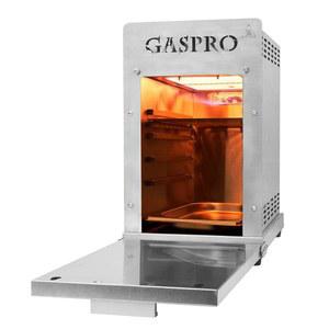 가스프로 1500 프로페셔널 프로판 적외선 스테이크 그릴 고기 해산물 채소 등을 위한 퀵 쿠킹 휴대용 브로일러 스테인리스 스틸