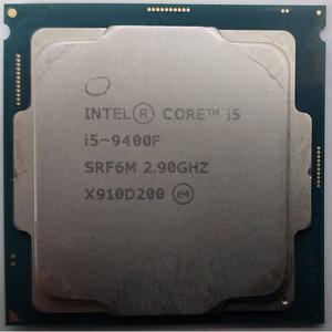 INTEL 코어 i5-9세대 9400F/ 내장 그래픽 지원 안됨!/ CPU 쿨러 없음!